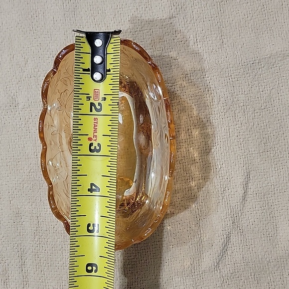 Jeanette glass Footed candy dish - Picture 4 of 6